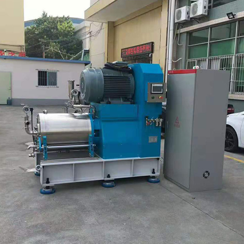 鋰電正極磷酸鐵鋰材料研磨米砂磨機 棒銷式砂磨機 實驗室納米棒銷式砂磨機